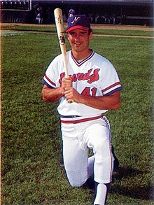 is a former professional baseball player for the Detroit Tigers, St. Louis Cardinals and San Francisco Giants in the 1980s and 1990s. He is best known for once hitting a foul ball out of the second Busch Stadium